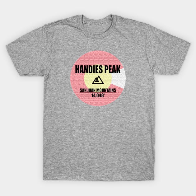 Handies Peak T-Shirt by esskay1000